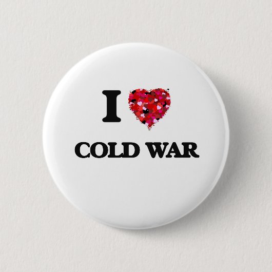 Liebe I kalter Krieg Button (Vorderseite)
