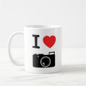 Liebe I Kamera-Tasse Kaffeetasse (Links)