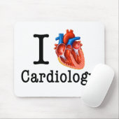 Liebe I Kardiologie Mousepad (Mit Mouse)