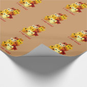 Liebe I Katzen Geschenkpapier (Ecke)