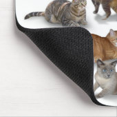 Liebe I Katzen Mousepad (Ecke)