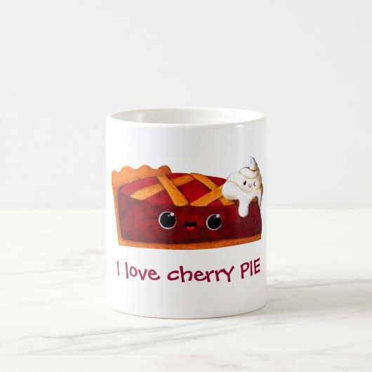 Liebe I Kirschtorte Kaffeetasse (Mittel)