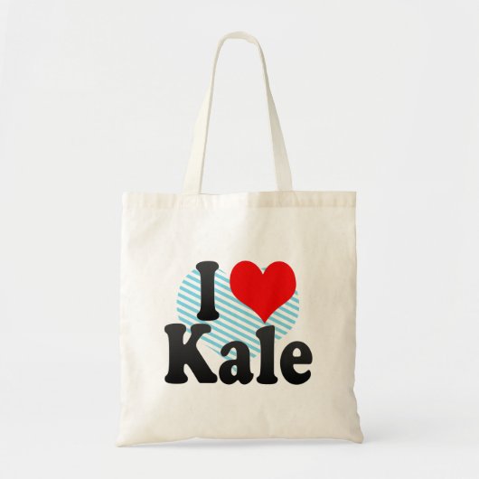 Liebe I Kohl Tragetasche (Vorne)