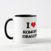 Liebe I Komodo Drachen Tasse (Links)