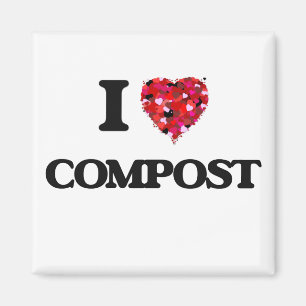 Liebe I Kompost Magnet