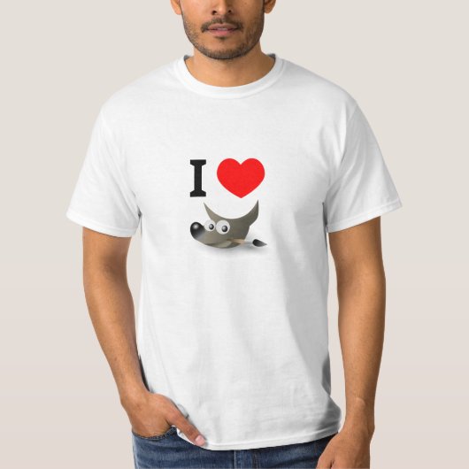 Liebe I KORDEL T-Shirt (Vorderseite)