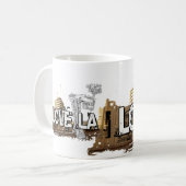 Liebe I LA - Los Angeles #1 Kaffeetasse (Vorderseite Links)