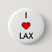 Liebe I Lacrosse Button (Vorderseite)