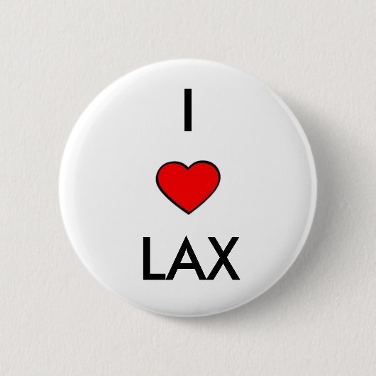 Liebe I Lacrosse Button (Vorderseite)