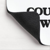 Liebe I Land und Western Mousepad (Ecke)