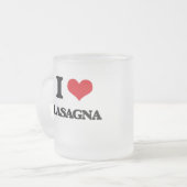Liebe I Lasagne Mattglastasse (Vorderseite Links)