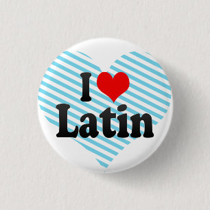 Liebe I Latein Button