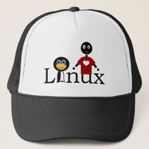 Liebe I Linux Truckerkappe