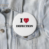 Liebe I Lossagung Button (Beispiel)