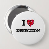 Liebe I Lossagung Button (Vorne & Hinten)