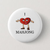 Liebe I mahjong Button (Vorderseite)