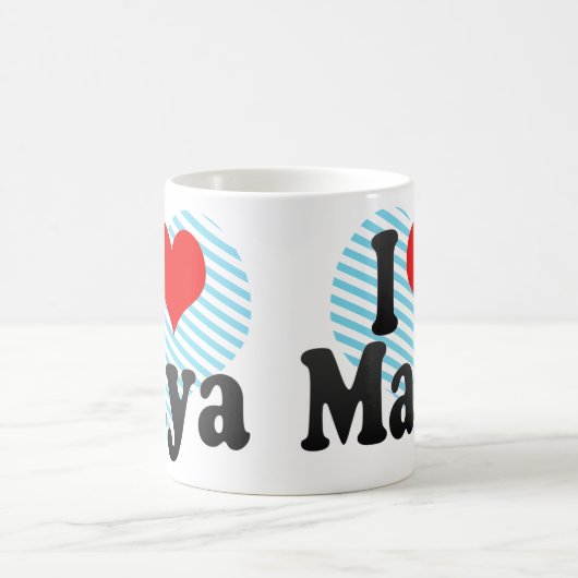 Liebe I Maya Kaffeetasse (Mittel)