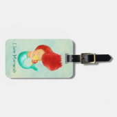 Liebe I Meerjungfrauen Gepäckanhänger (Vorderseite horizontal)