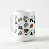 Liebe I Meerschweinchen-Tasse Kaffeetasse (Vorderseite Links)