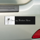 Liebe I mein arabisches Pferd Autoaufkleber (Auf Auto)