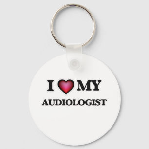 Liebe I mein Audiologe Schlüsselanhänger