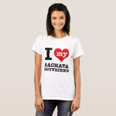 Liebe I mein Bachata Ehemann T-Shirt (Vorne ganz)