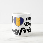 Liebe I mein Bajan Freund Kaffeetasse (Mittel)