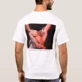 Liebe I mein bärtiger Drache T-Shirt (Rückseite)