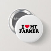 Liebe I mein Bauer Button (Vorne & Hinten)