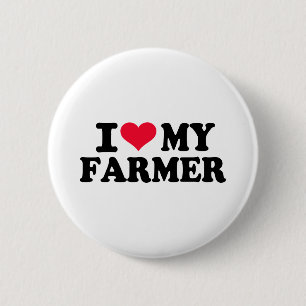 Liebe I mein Bauer Button