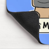 Liebe I mein belgischer Malinois Mousepad (Ecke)