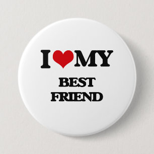 Liebe I mein bester Freund Button