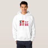 Liebe I mein Bobe Hoodie (Vorne ganz)