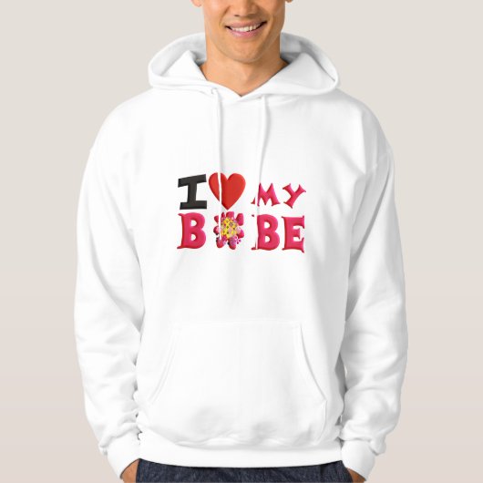 Liebe I mein Bobe Hoodie (Vorderseite)