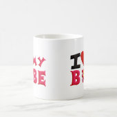 Liebe I mein Bobe Kaffeetasse (Mittel)