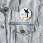 Liebe I mein Boston-Terrier Button (Beispiel)