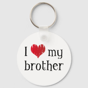 Liebe I mein Bruder Schlüsselanhänger