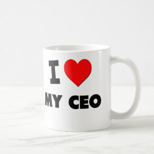 Liebe I mein CEO Kaffeetasse