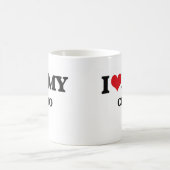Liebe I mein Cfo Kaffeetasse (Mittel)