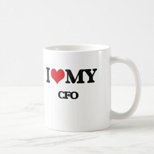 Liebe I mein Cfo Kaffeetasse (Rechts)