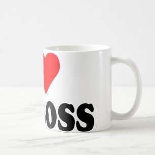 Liebe I mein Chef Kaffeetasse