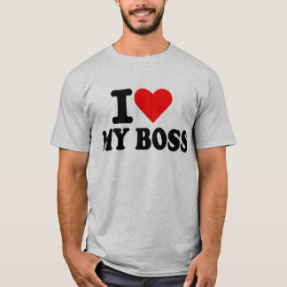 Liebe I mein Chef T-Shirt