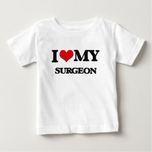 Liebe I mein Chirurg Baby T-shirt