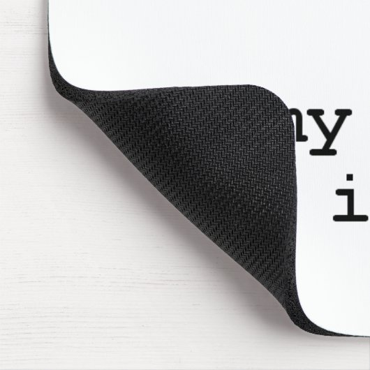 Liebe I mein Computer Mousepad (Ecke)