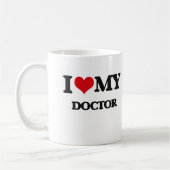 Liebe I mein Doktor Kaffeetasse (Links)