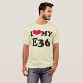 Liebe I mein E36 T-Shirt (Vorne ganz)