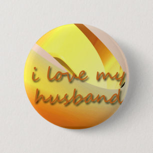 Liebe I mein Ehemann-Button Button