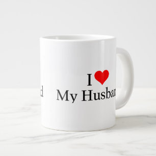 Liebe I mein Ehemann Jumbo-Tasse