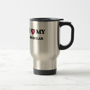 Liebe I mein Einbrecher Reisebecher