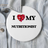 Liebe I mein Ernährungswissenschaftler Button (Beispiel)